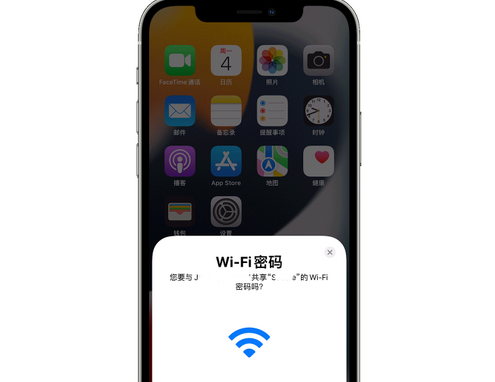 邛崃苹果15维修店分享iPhone15如何共享Wi-Fi密码 