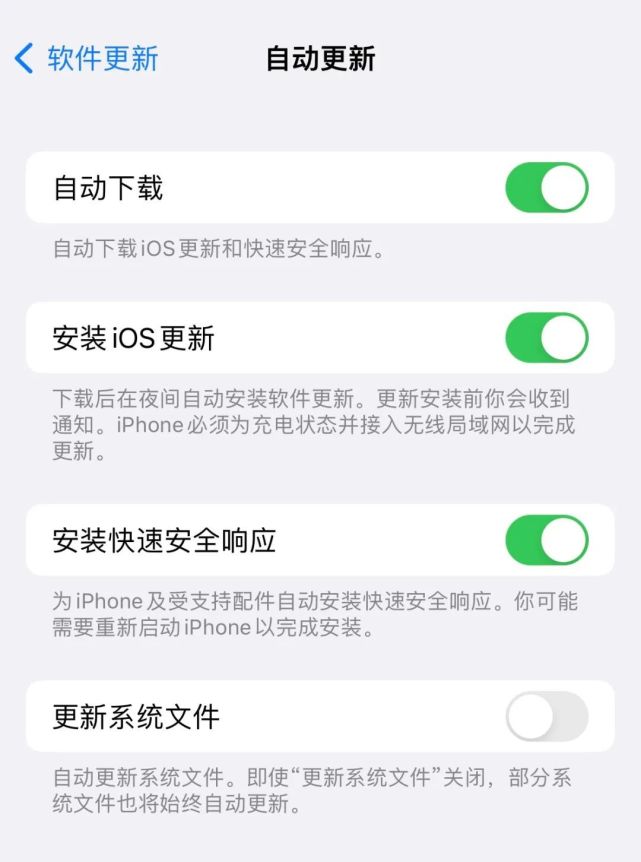 邛崃苹果手机维修分享苹果快速安全响应更新有必要安装吗 