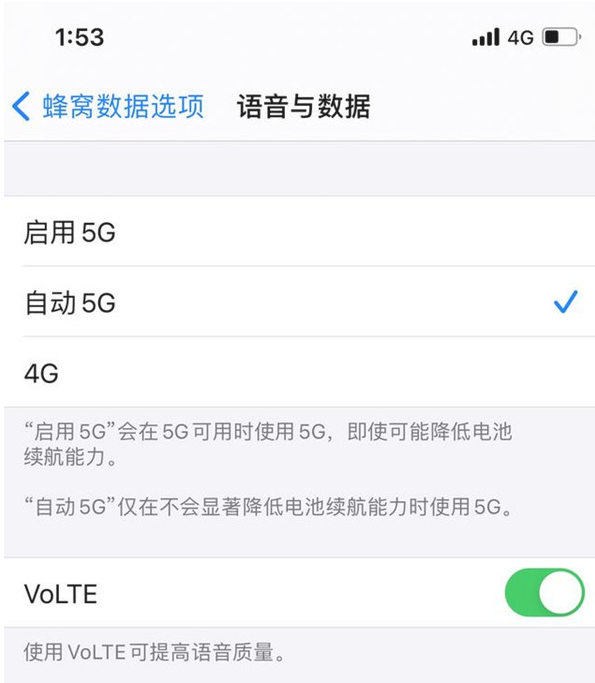 邛崃苹果手机维修分享iPhone12如何关闭5g网络 